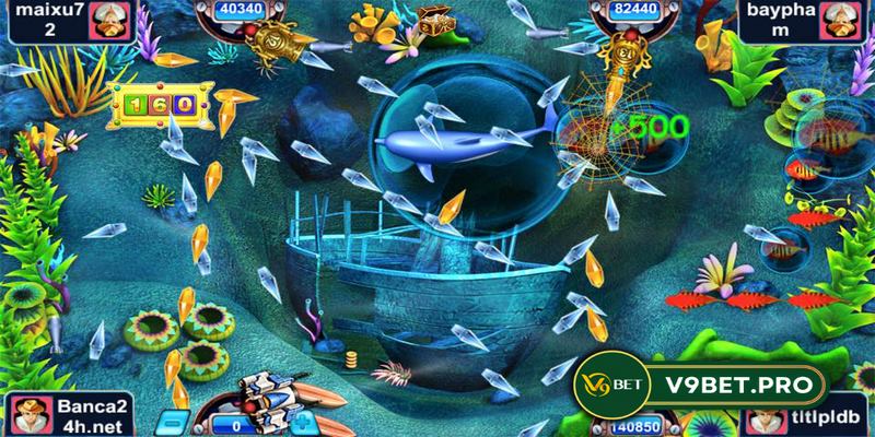 Bắn cá tại V9bet là một trong những trải nghiệm giải trí hấp dẫn