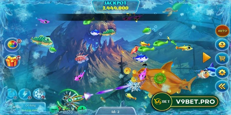 Người chơi sẽ bắt đầu từ những cấp độ Bắn cá V9bet dễ dàng nhất