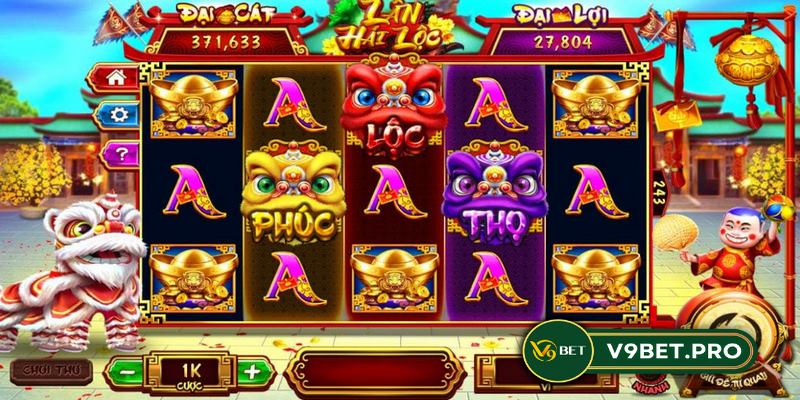 Sảnh Nổ hũ V9bet cung cấp đa dạng trò chơi và thú vị